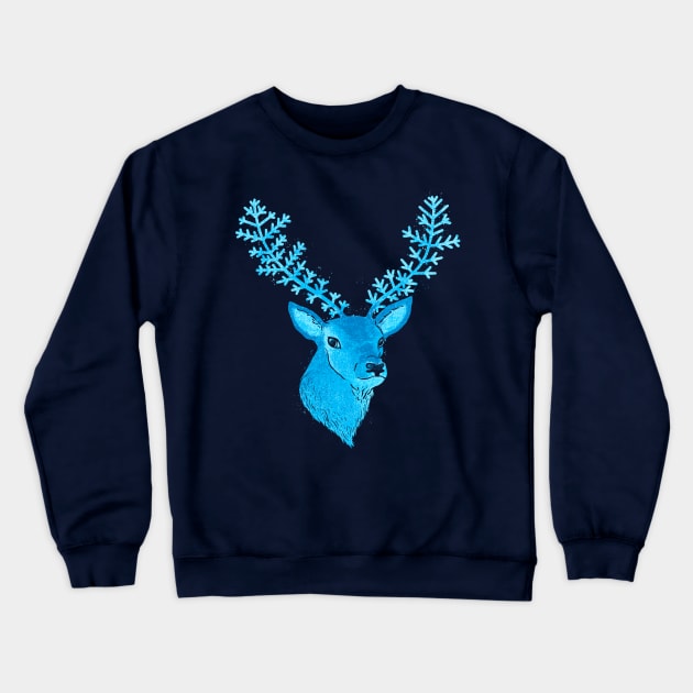 Frozen Fauna Crewneck Sweatshirt by ppmid